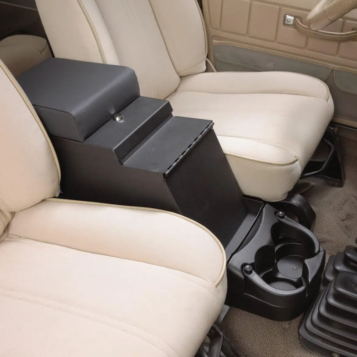 Smittybilt Security Stereo Floor Console (Black) (31815)