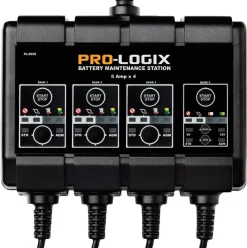 Solar PL4050 12 Volt 4 Bank 5 Amp PRO-LOGIX Battery Charger Maintainer