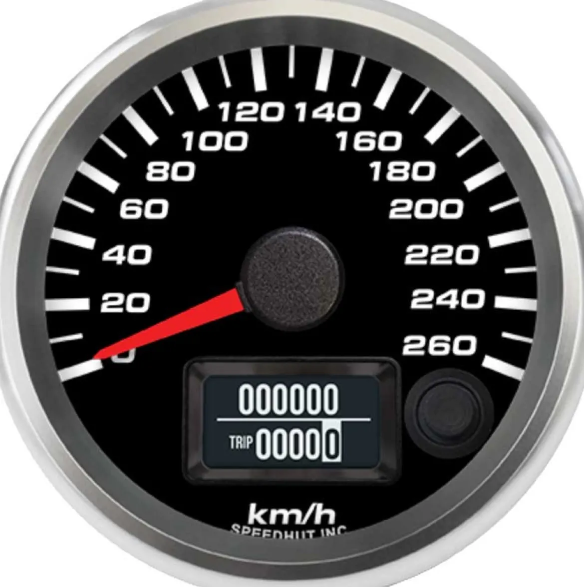 Speedhut 2-5/8" 260 km/h GPS Speedometer (R25-S4-REV)