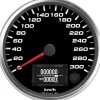 Speedhut 4" 300 km/h Programmable Speedometer (R4-S25-REV)