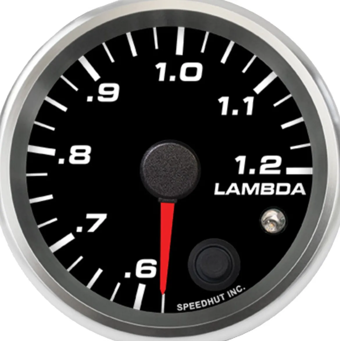 Speedhut 2-5/8" .6-1.2 Lambda Air/Fuel Gauge w/ Warning (R25-WB2-REV)
