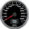 Speedhut 3-3/8" 260 mph GPS Speedometer (R3-S30-REV)