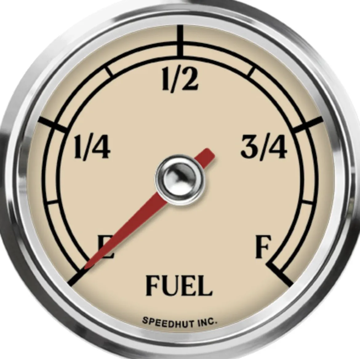 Speedhut 2-5/8" Antique Programmable Fuel Level Gauge (L25-FL1-ATQ)