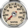 Speedhut 2-1/16" Antique Series 50-125C Water Temp Gauge (L2-WT2-ATQ)