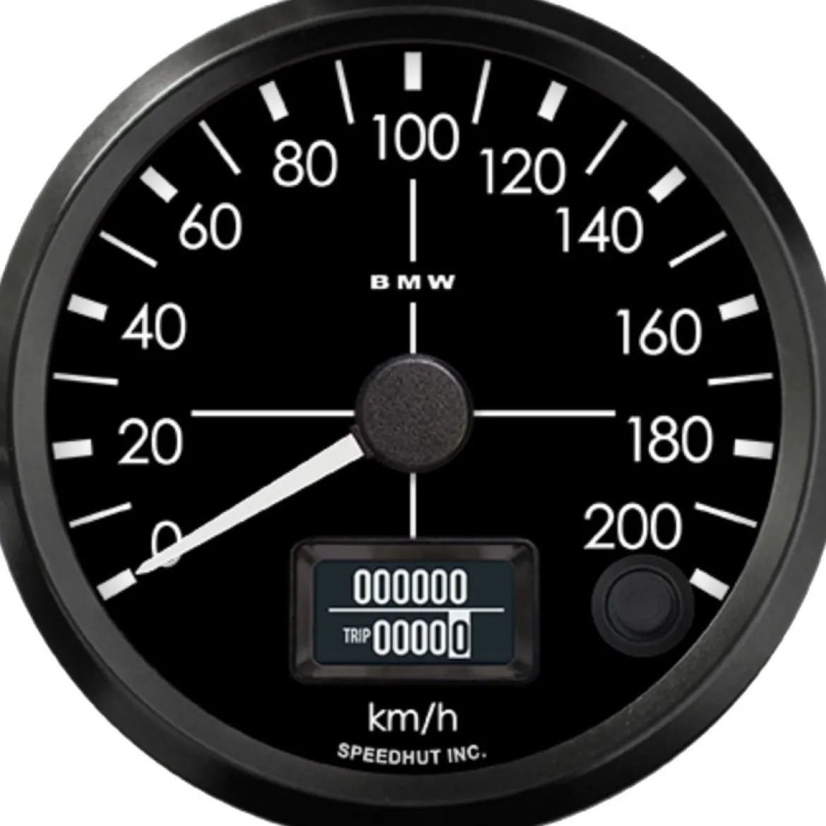 Speedhut 3-3/8" BMW Design 200 km/h GPS Speedometer (R3-S2-BMW)