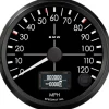 Speedhut 3-3/8" BMW Design 120 mph GPS Speedometer (R3-S1-BMW)