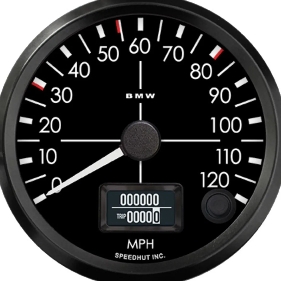 Speedhut 3-3/8" BMW Design 120 mph GPS Speedometer (R3-S1-BMW)