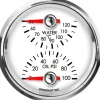 Speedhut 2-5/8" Cels Water Temp / Oil Pressure (top/bot) (L25-DG5-LEG)