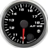 Speedhut 2-5/8" Innovate 10-18 Air/Fuel Gauge w/ Warning (R25-WB6-REV)