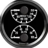 Speedhut 2-5/8" JDM Z Water Temp/Oil Pressure (top/bot) (L25-DG1-DATZ)