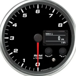 Speedhut 4-1/2" 10K PM/DM Playback Tachometer (R45-TCR2-REV)