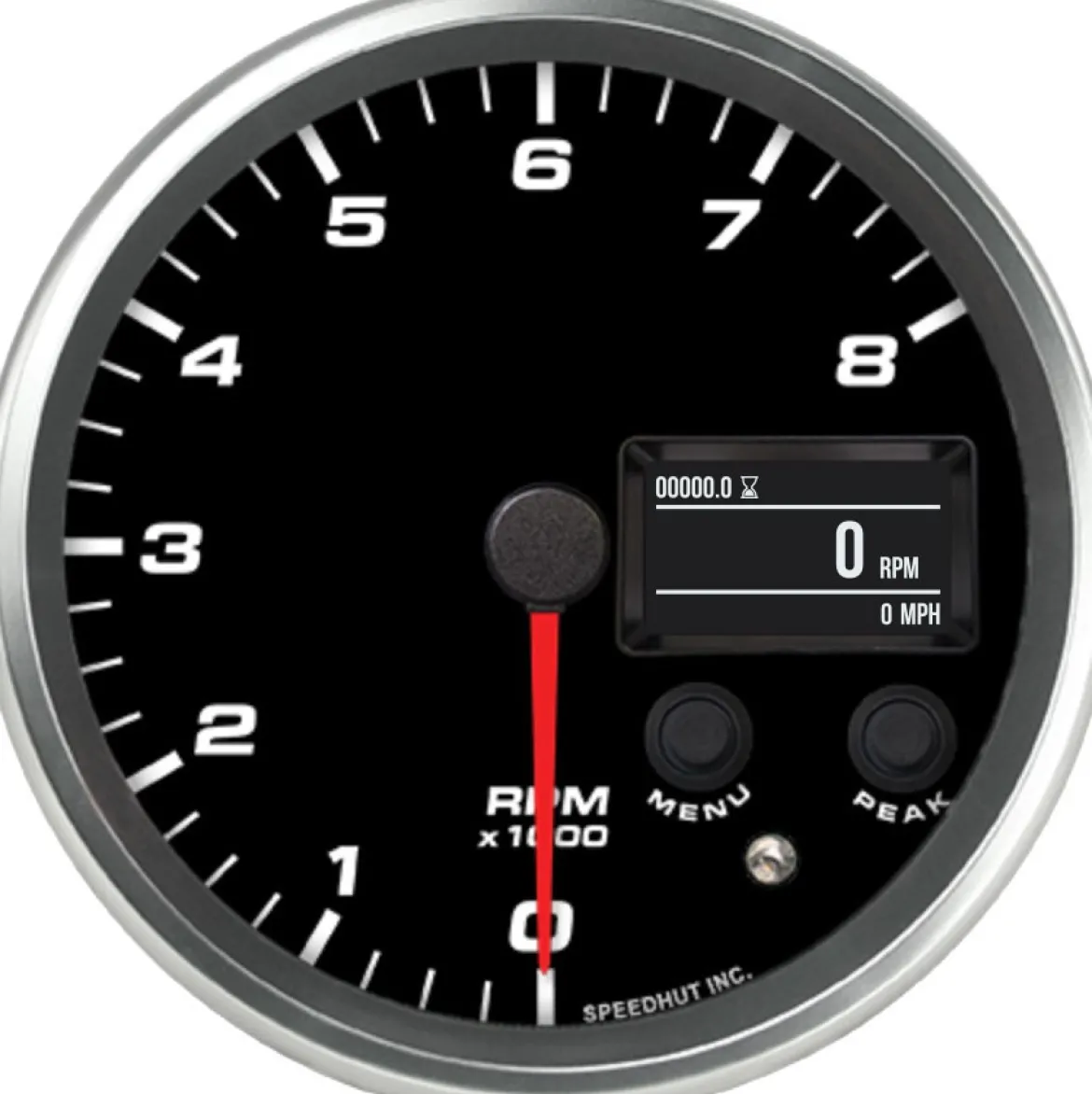Speedhut 4-1/2" 10K PM/DM Playback Tachometer (R45-TCR2-REV)