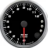 Speedhut 3-3/8" 12K RPM Shift-light Tachometer (R3-TC5-REV)