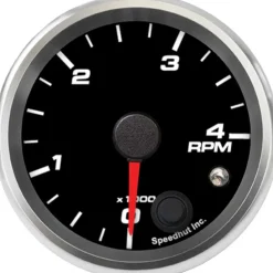 Speedhut 2-5/8" 4K RPM Shift-light Tachometer (R25-TC1-REV)