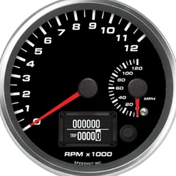 Speedhut 4-1/2" 12K Tachometer / 120mph GPS Speedometer (R45-DS13-REV)