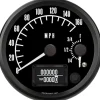 Speedhut 4" Pontiac 160 mph GPS Speedometer / Fuel Level (R4-DS3-PTC)