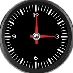 Speedhut 3-3/8" Porsche Design Clock (L3-CK1-PCH)