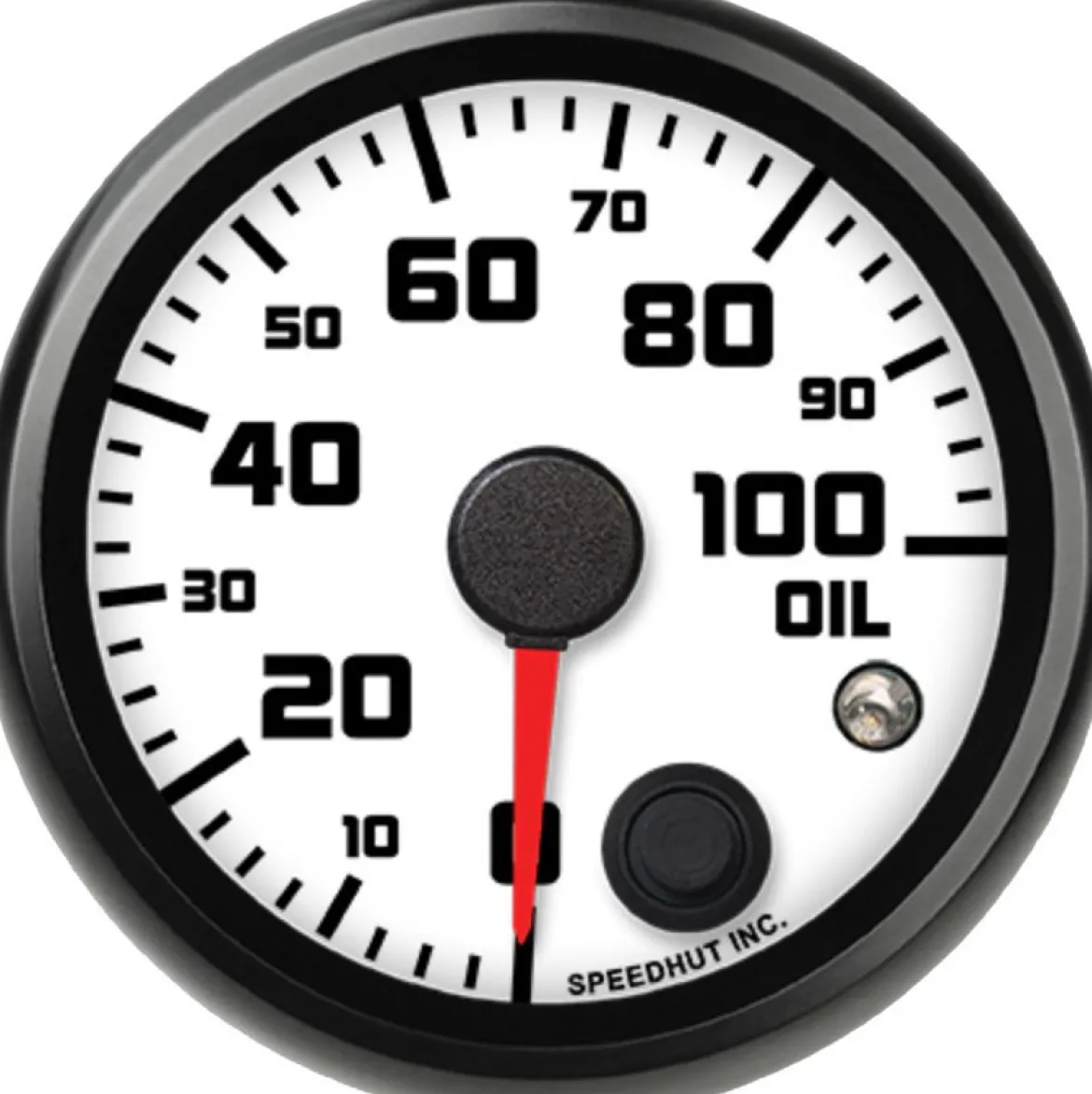 Speedhut 2-5/8" Street XL 100 PSI Oil Pressure w/Warning (R25-OP3-SXL)