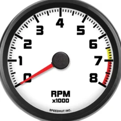 Speedhut 3-3/8" Street XL Design 8K RPM Tachometer (L3-TC3-SXL)