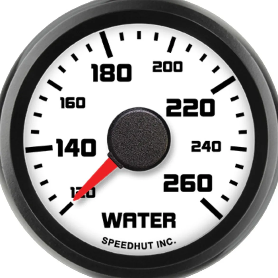 Speedhut 2-1/16" Street XL 120-260F Water Temp Gauge (L2-WT1-SXL)
