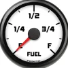 Speedhut 2-5/8" Street XL Programmable Fuel Level Gauge (L25-FL1-SXL)