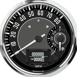 Speedhut 4-1/2" VW Design 80 mph GPS Speedo / Fuel Level (R45-DS10-VW)