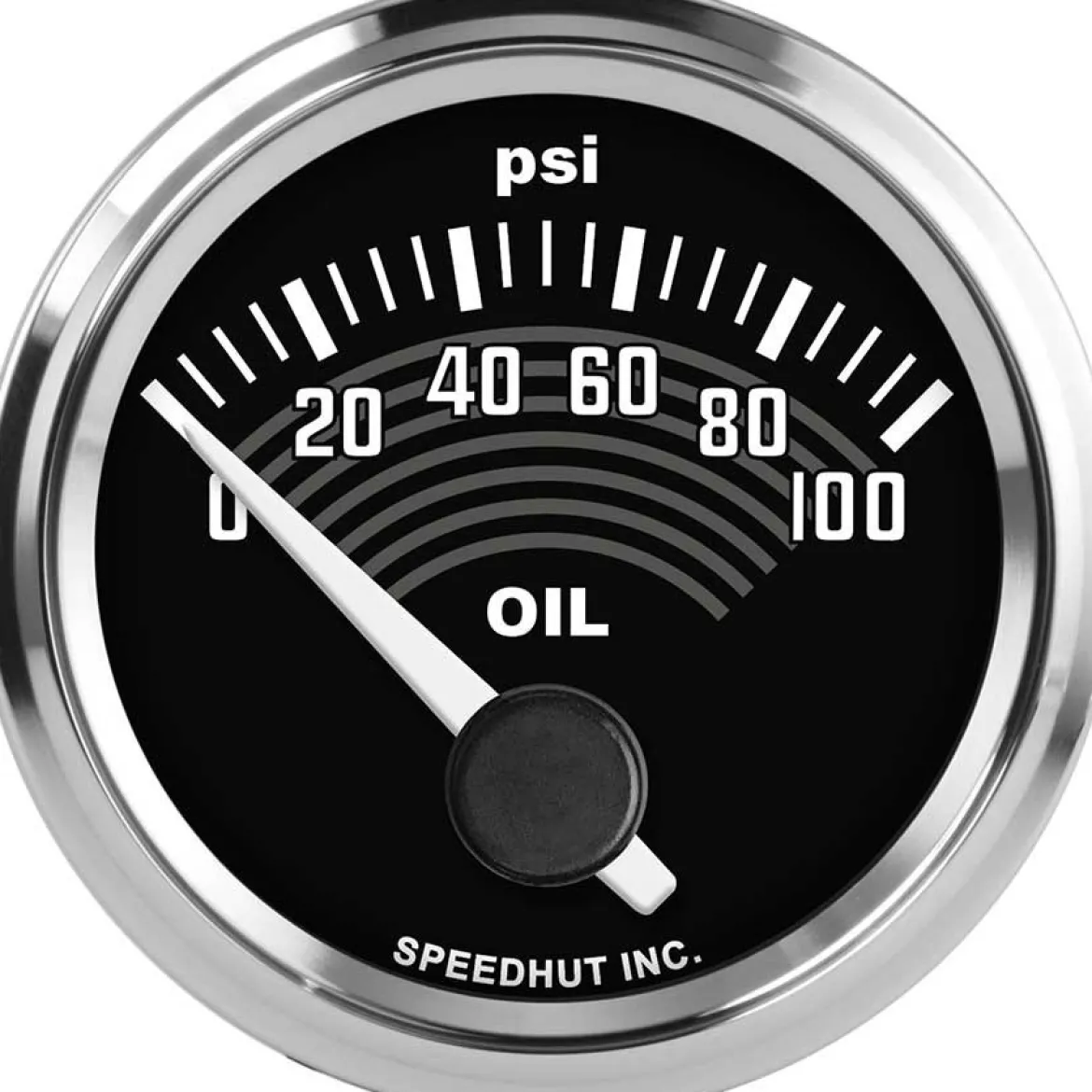 Speedhut 2-1/16" VW Design 0-100 PSI Oil Pressure Gauge (L2-OP6-VW)