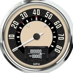 Speedhut 4-1/2" VW Design 80mph GPS Speedometer (Not OEM) (R45-S32-VW)
