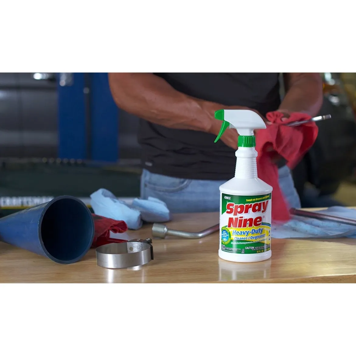 Spray Nine 26805 Degreaser or Multipurpose Cleaner - Ready-to-Use, 5 gal, Bucket