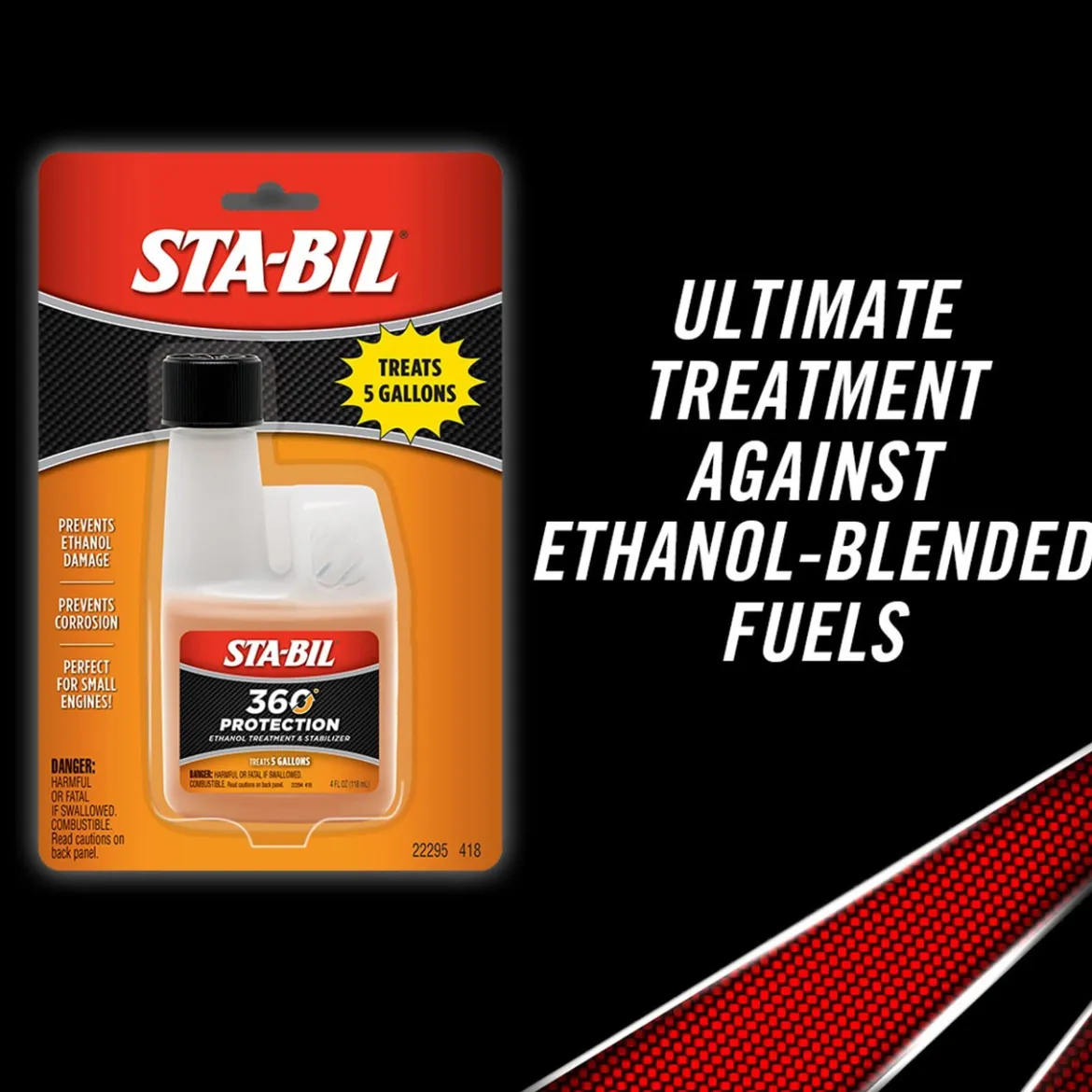 Sta-Bil 360 Protection Ethanol Treatment & Fuel Stabilizer - 4 Fl. Oz. (22295)
