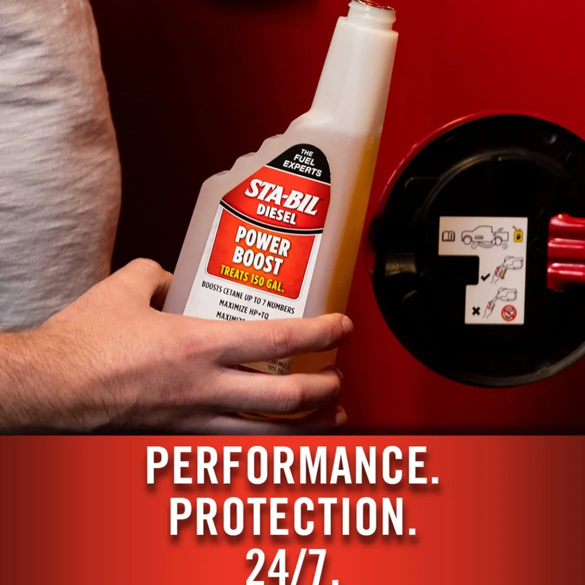 Sta-Bil Diesel Winter Ant-Gel Lubrication - Prevents Fuel Gelling 20 Oz. (15224)