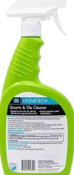 Stonetech Quartz & Tile Cleaner, 24-Ounce (709Ml) Spray Bottle (ST315-0624-10)