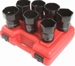 Sunex 1/2" Dr. 7 Pc. Wheel Bearing Lock Nut Set (2847)