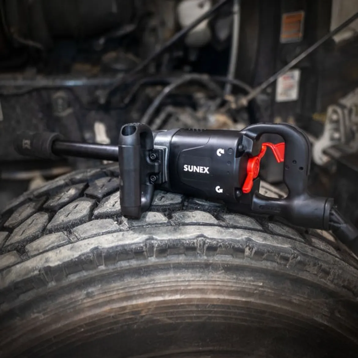 Sunex Tools 1" Drive Magnesium Composite Impact Wrench w/ 6" Anvil (SX01026)