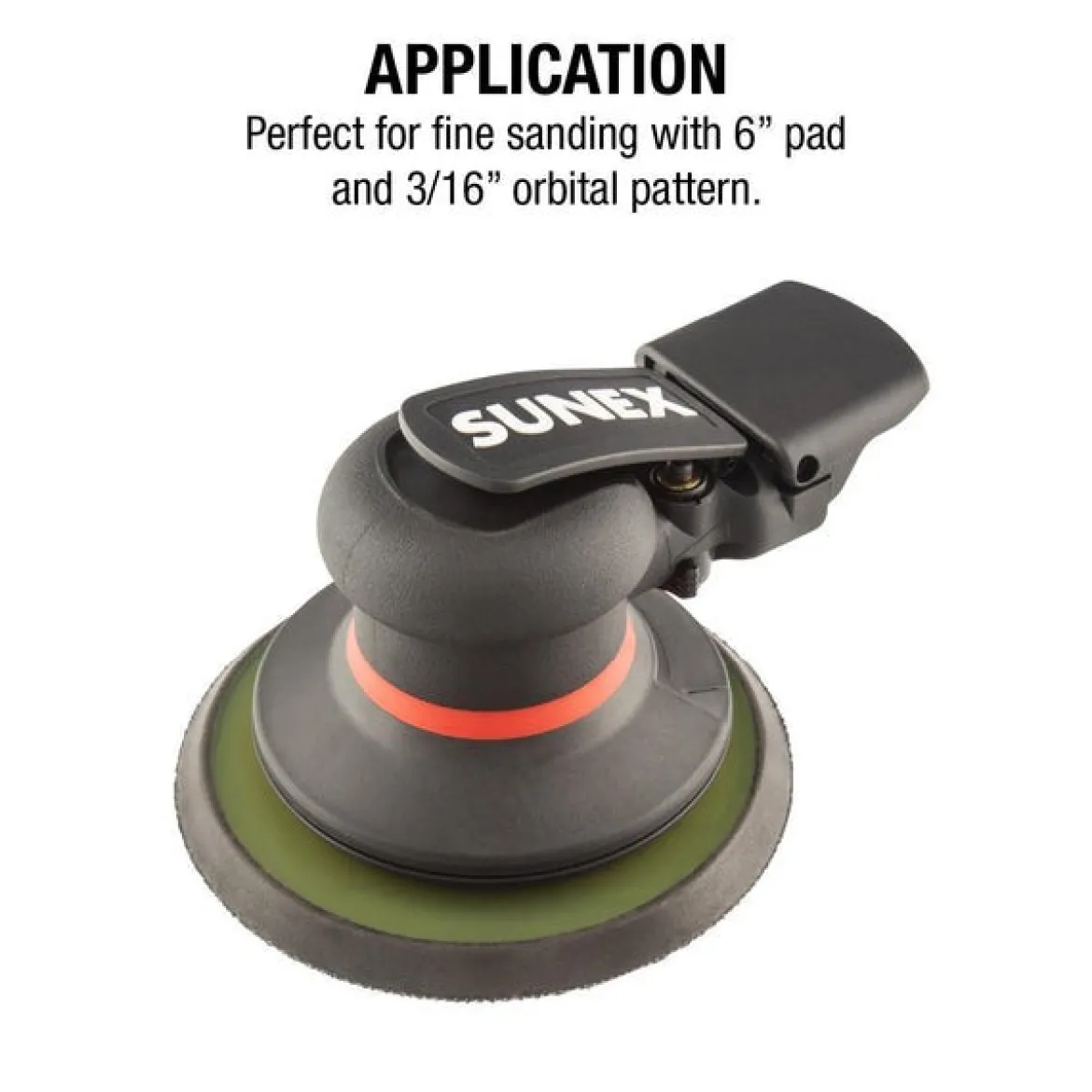 Sunex Tools 3/16" Orbital Palm Sander (SXSN6P01)