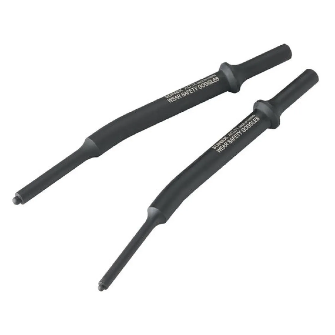 Sunex Tools 2-Piece Air Hammer Chisel Hinge Pin Driver in Tool Roll (ACS2)