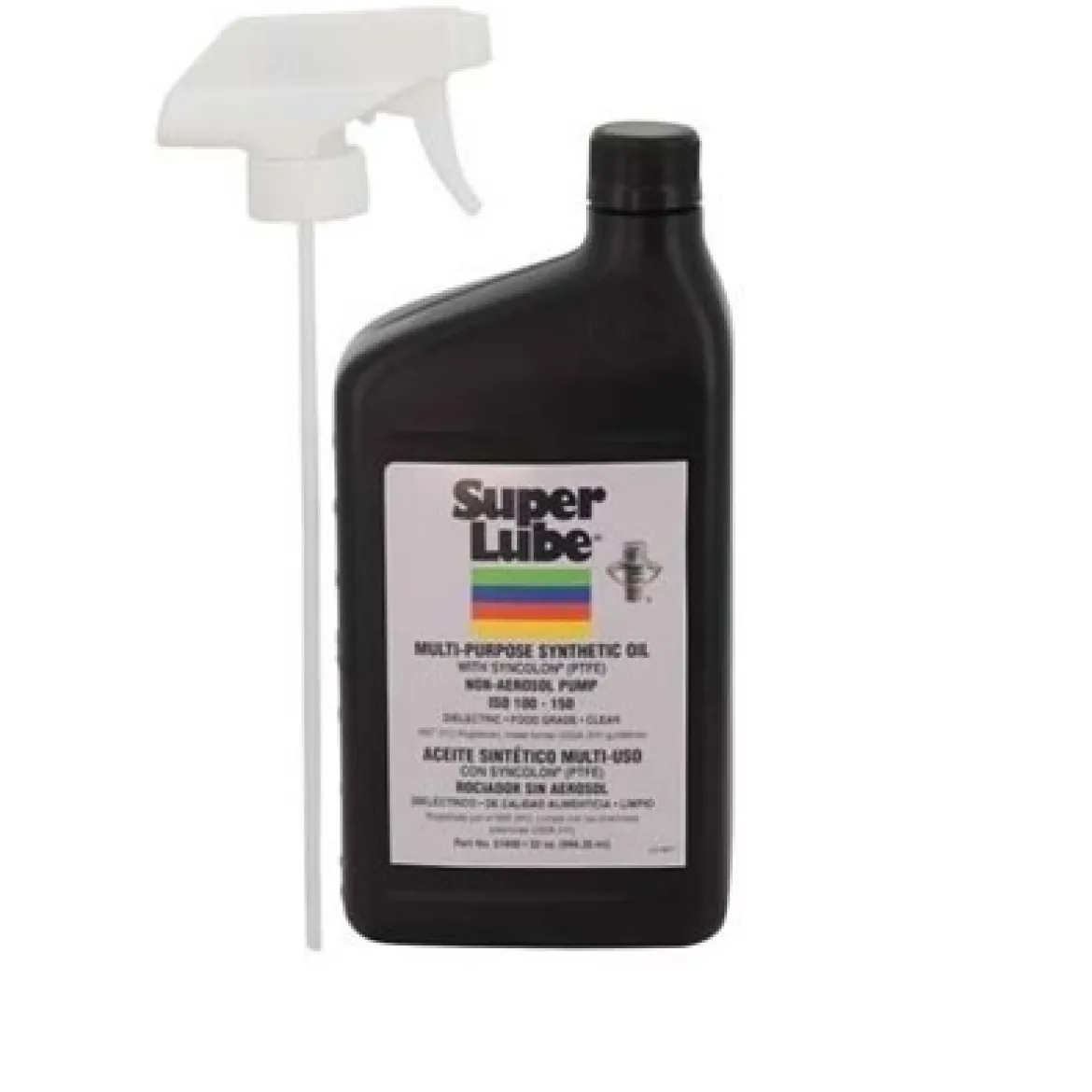 Super Lube Multi-Use Synthetic Oil with Syncolon 1 Quart Trigger Sprayer (51600)