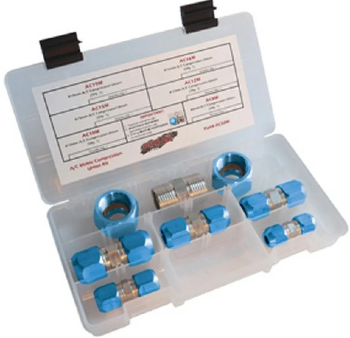 S.U.R. & R Metric A/C Compression Block Off Kit (AC90M)