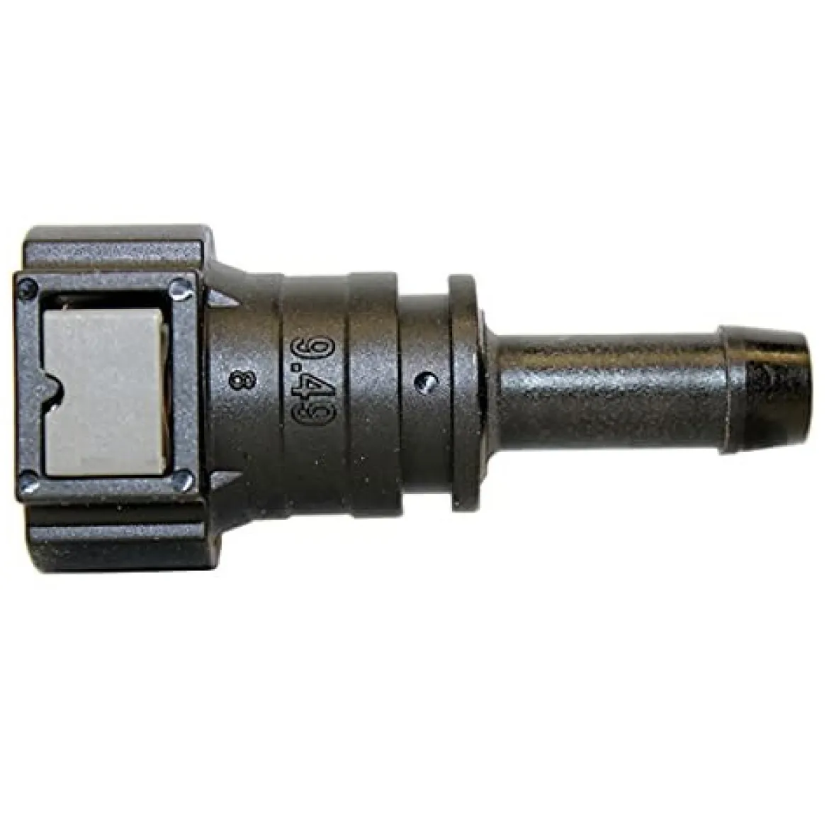 S.U.R. & R Straight Push Quick Connect to Rubber 3/8" (TR720)