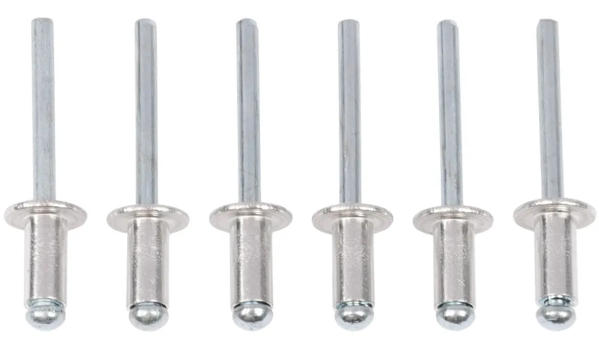 Titan Tools Aluminum/Steel Rivet Set 1/4" x 1/2" 100-Piece (85529)