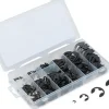 Titan Tools E-Clip Assortment Black Oxide Coating Plastic Case 300-Piece (45208)