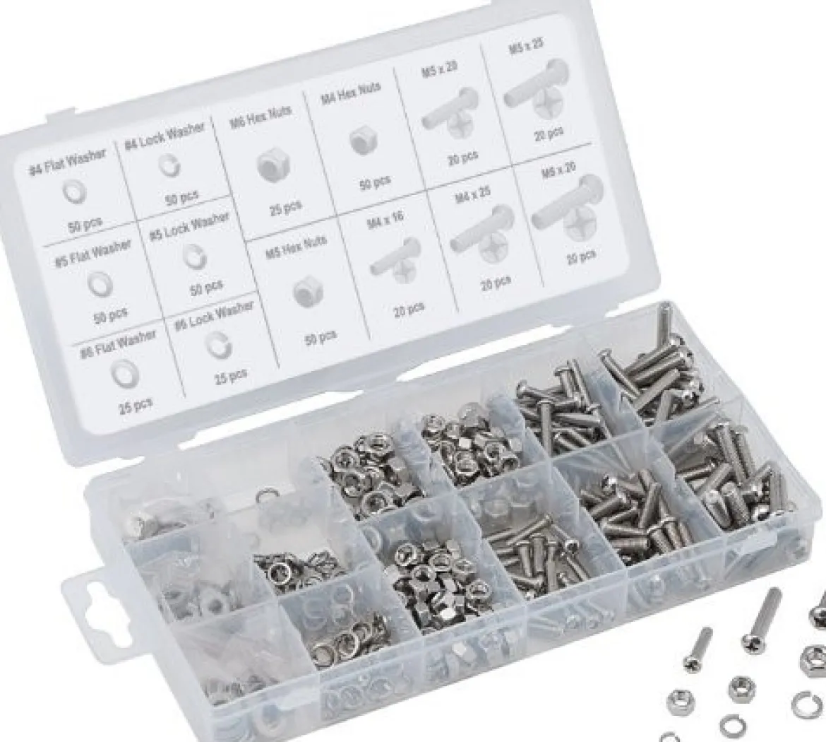 Titan Tools Metric Nuts & Bolts Assortment 475-Piece (45250)