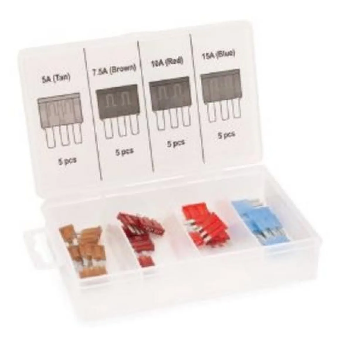 Titan Tools Micro Fuse Assortment 3-Blade 20-Piece (45224)