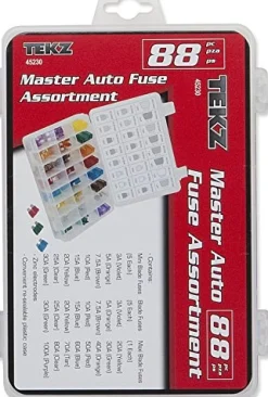 Titan Tools 88pc Master Auto Fuse Assortment (45230)