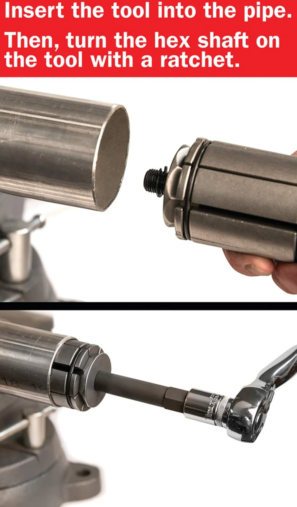 Titan Tools 3pc Tailpipe Expander (51364)