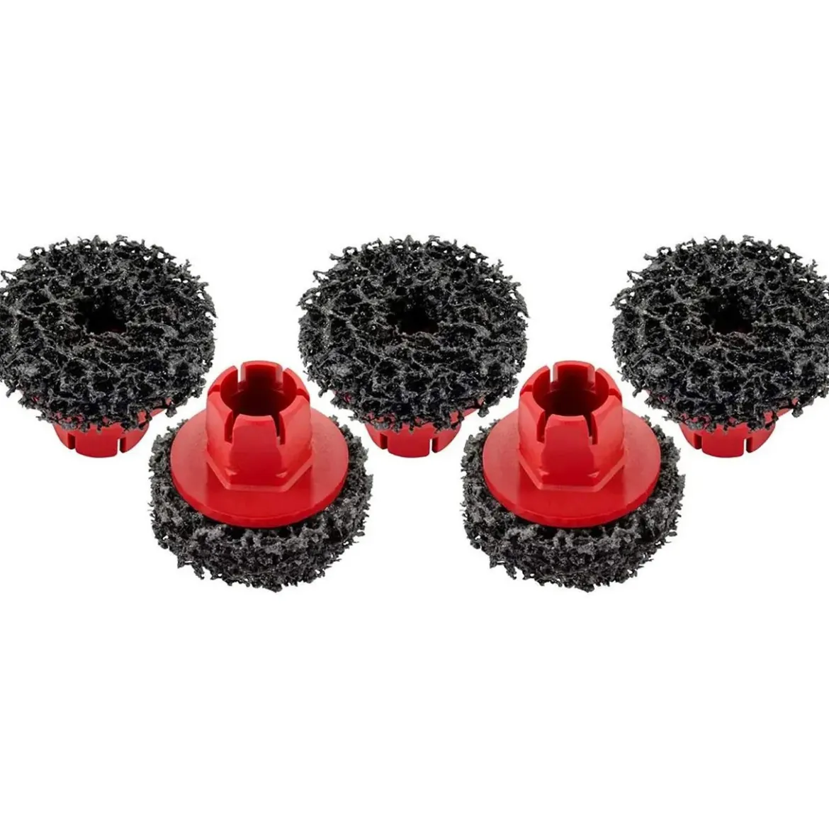 Titan Tools 5-Piece Wheel Hub Cleaning Pads (51799)