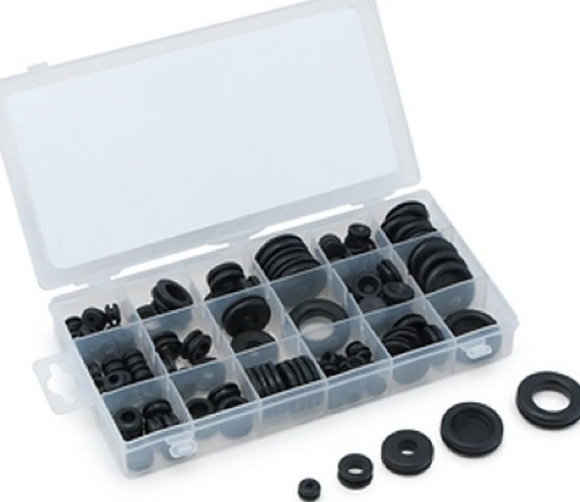 Titan Tools Rubber Grommet Assortment 125-Piece (45214)
