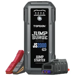 TOPDON JumpSurge 2000 PRO 12V Jump Starter Power Bank and Flashlight (JumpSurge2000Pro)