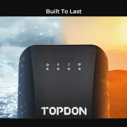 TOPDON PulseQ Smart Home Electric Car EV Charger, SAE J1772, 240V (TD52130117)