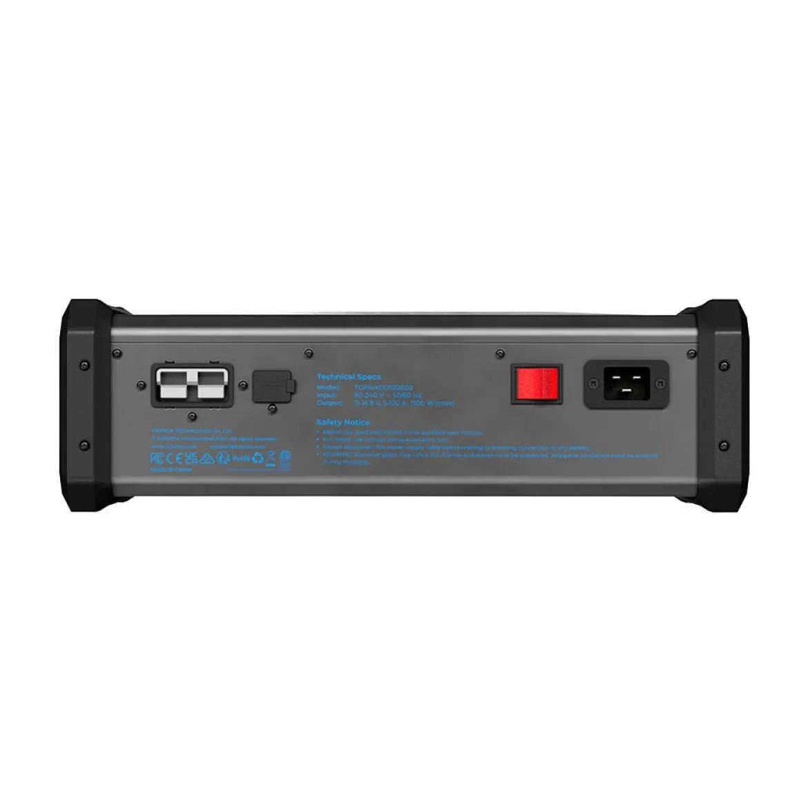 TopDon Tornado 120000 Power Supply / 12 Volt Battery Charger - 16 Feet Cables (TD52130240) + Free Tool